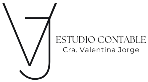Logo Estudio Contable Valentina Jorge - Servicios de contabilidad en Uruguay